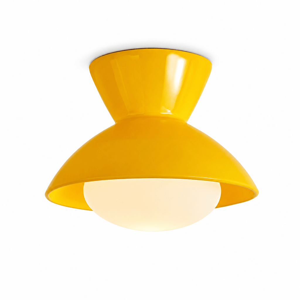 Gourd Resin Flush Mount Light