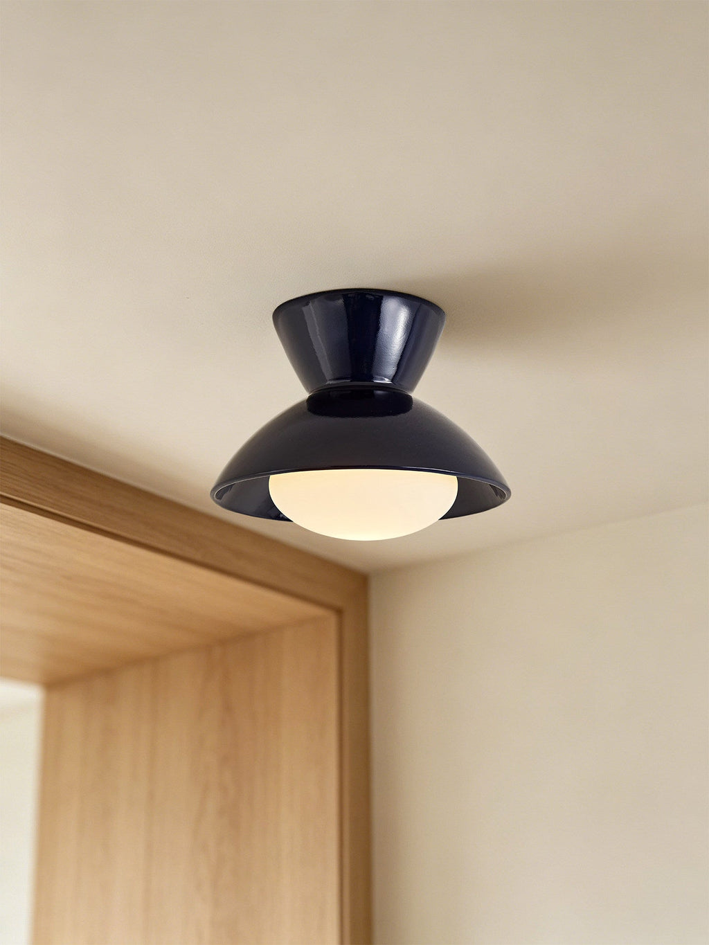 Gourd Resin Flush Mount Light