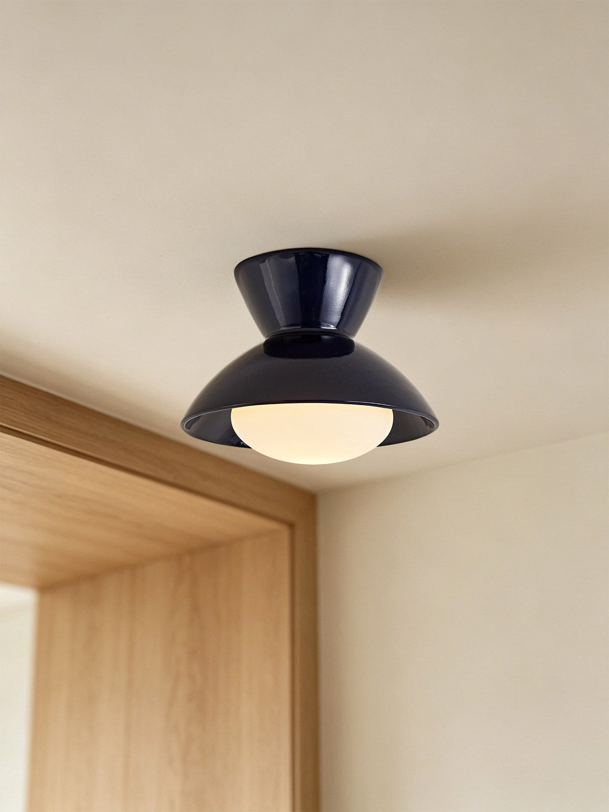 Gourd Resin Flush Mount Light