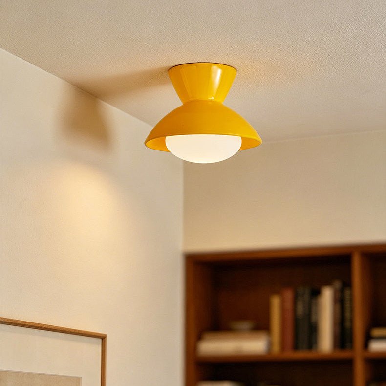 Gourd Resin Flush Mount Light