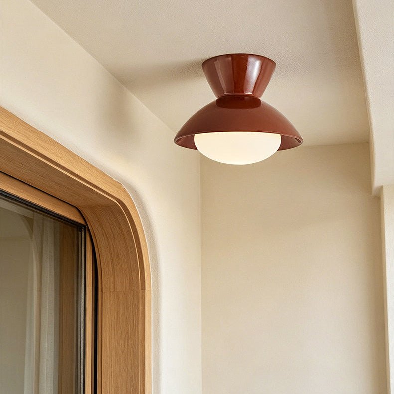 Gourd Resin Flush Mount Light