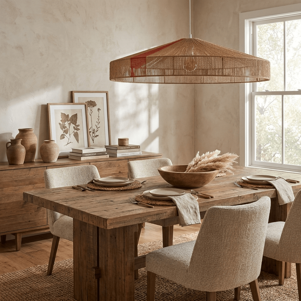 Horizon Woven Rope Pendant Lamp
