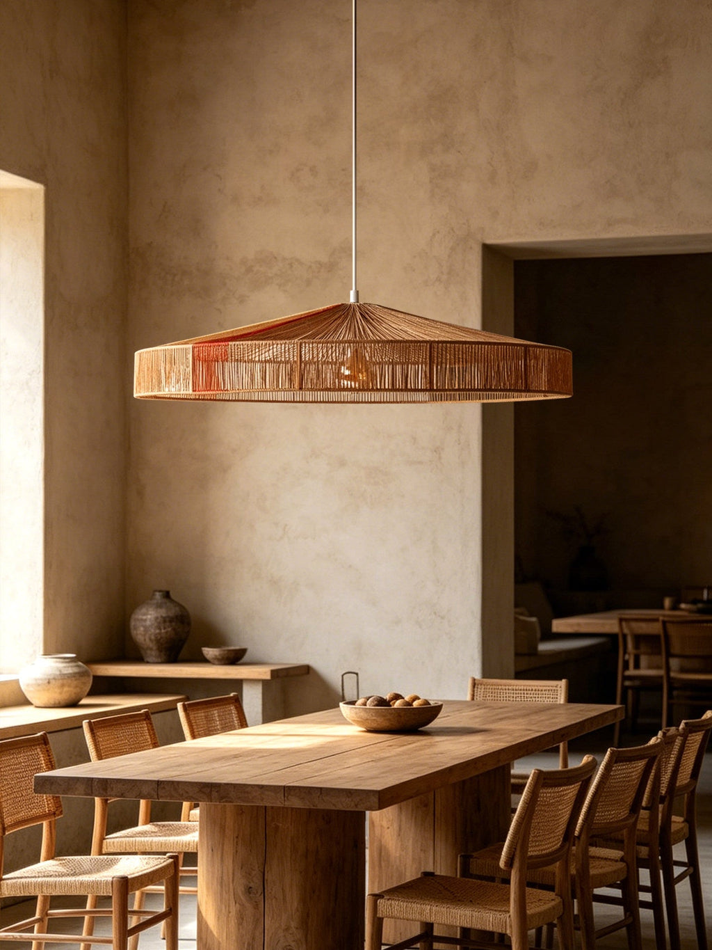 Horizon Woven Rope Pendant Lamp