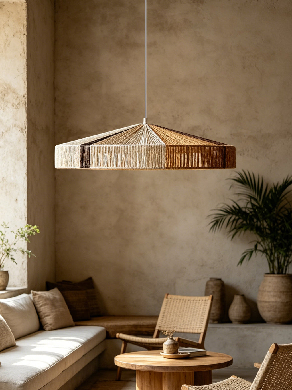 Horizon Woven Rope Pendant Lamp
