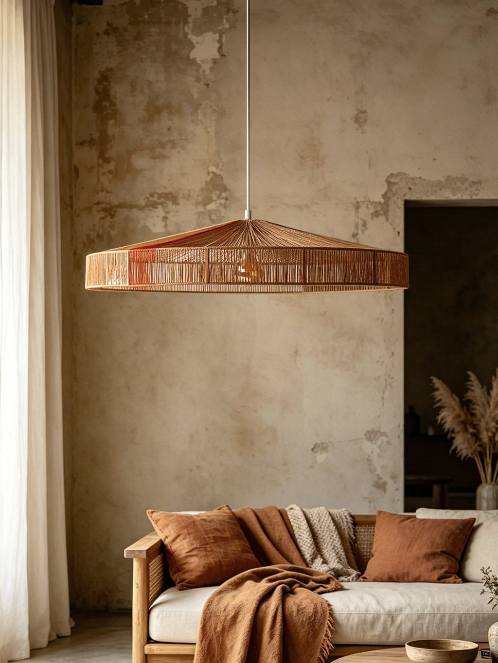 Horizon Woven Rope Pendant Lamp