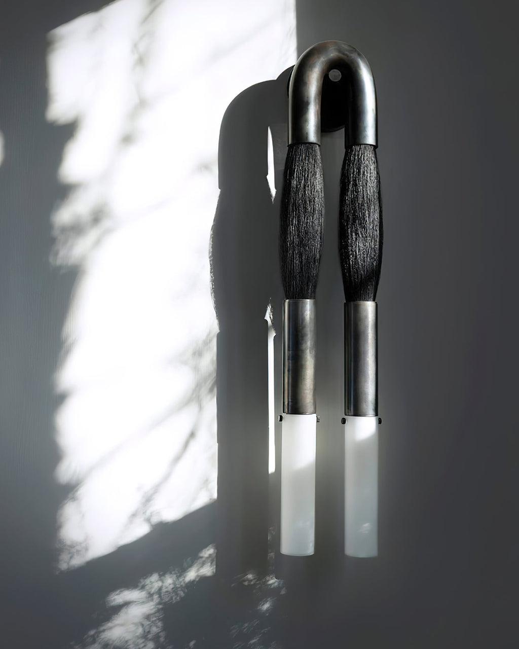Genuine Horsehair Wall Light