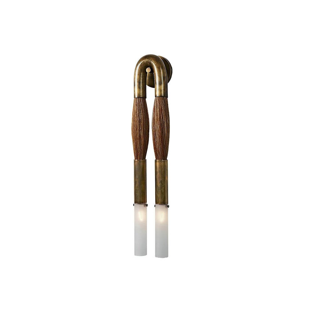 Genuine Horsehair Wall Light