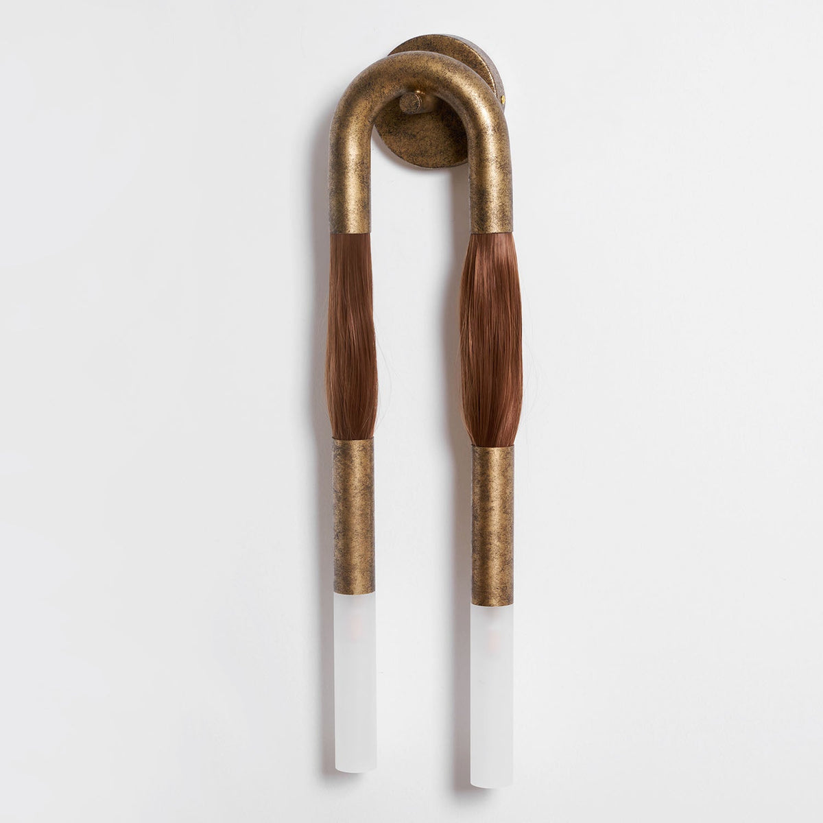 Genuine Horsehair Wall Light
