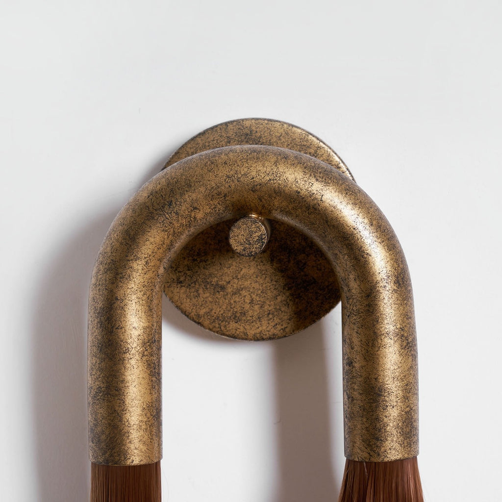 Genuine Horsehair Wall Light