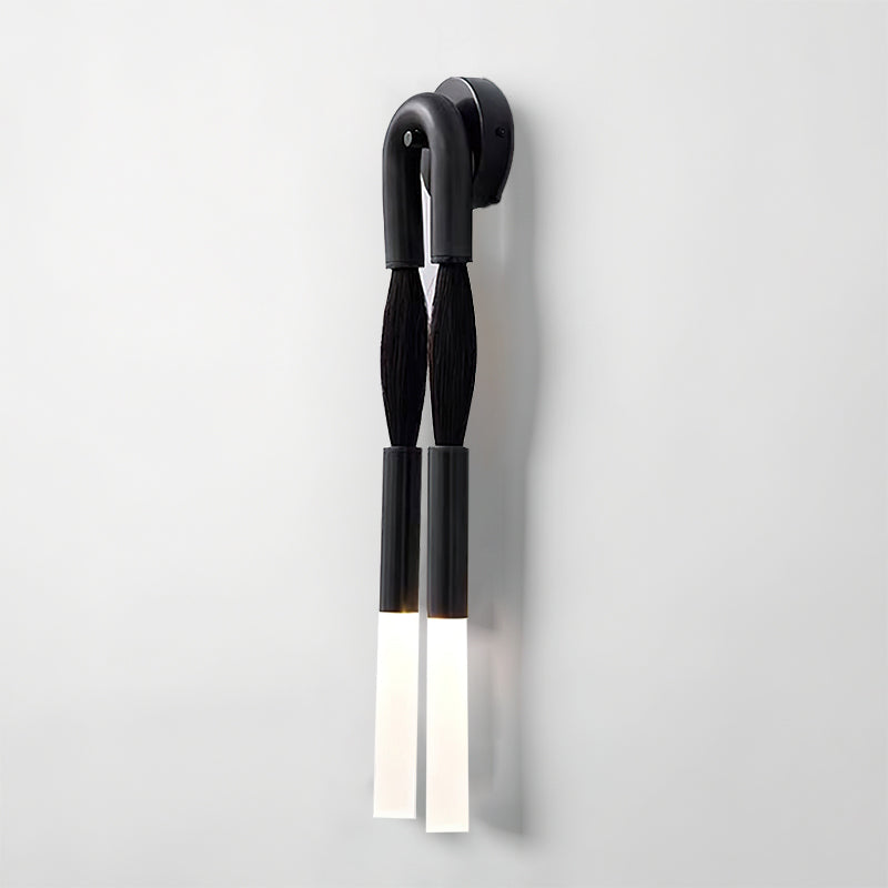 Genuine Horsehair Wall Light