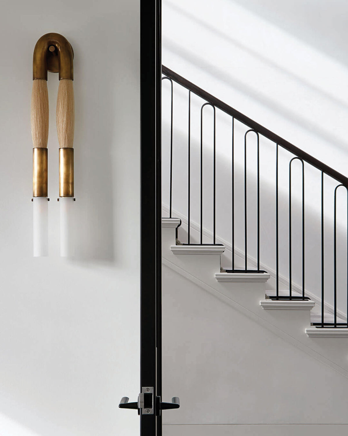 Genuine Horsehair Wall Light