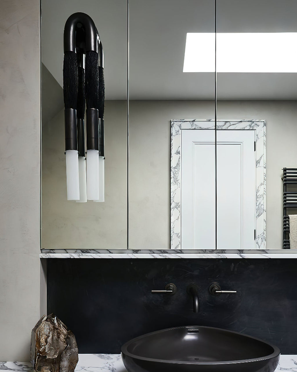Genuine Horsehair Wall Light