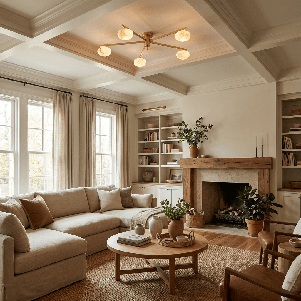 Jasper Alabaster Ceiling Lamp
