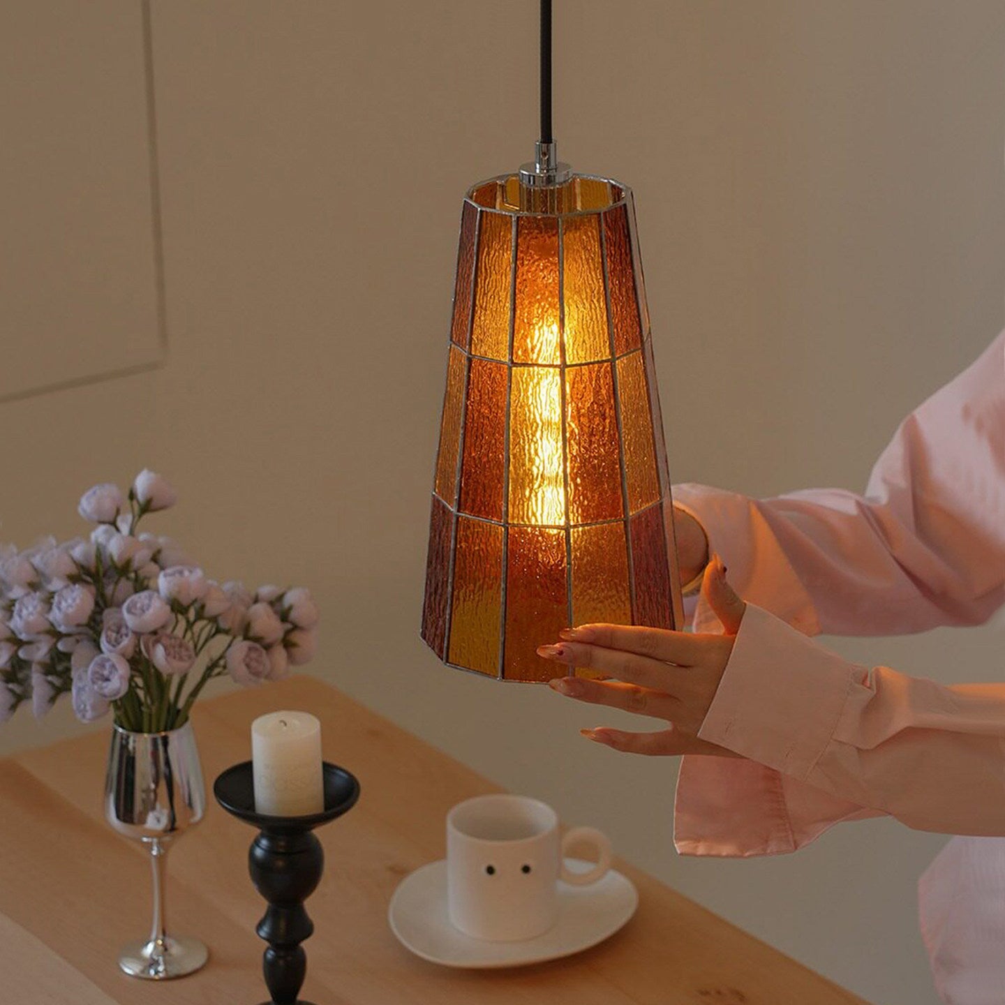 Kaleido Mosaic Glass Pendant Lamp