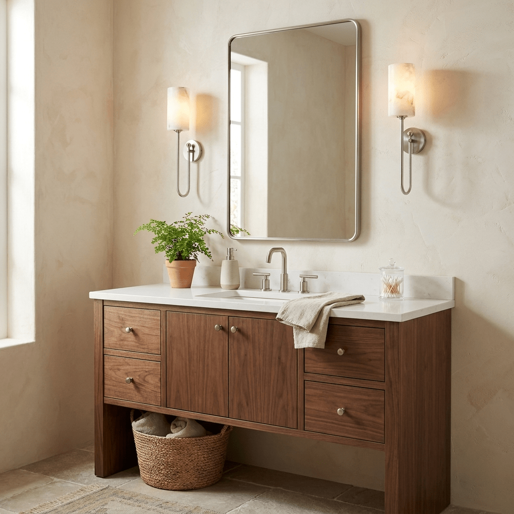 Lariat Alabaster Wall Sconce