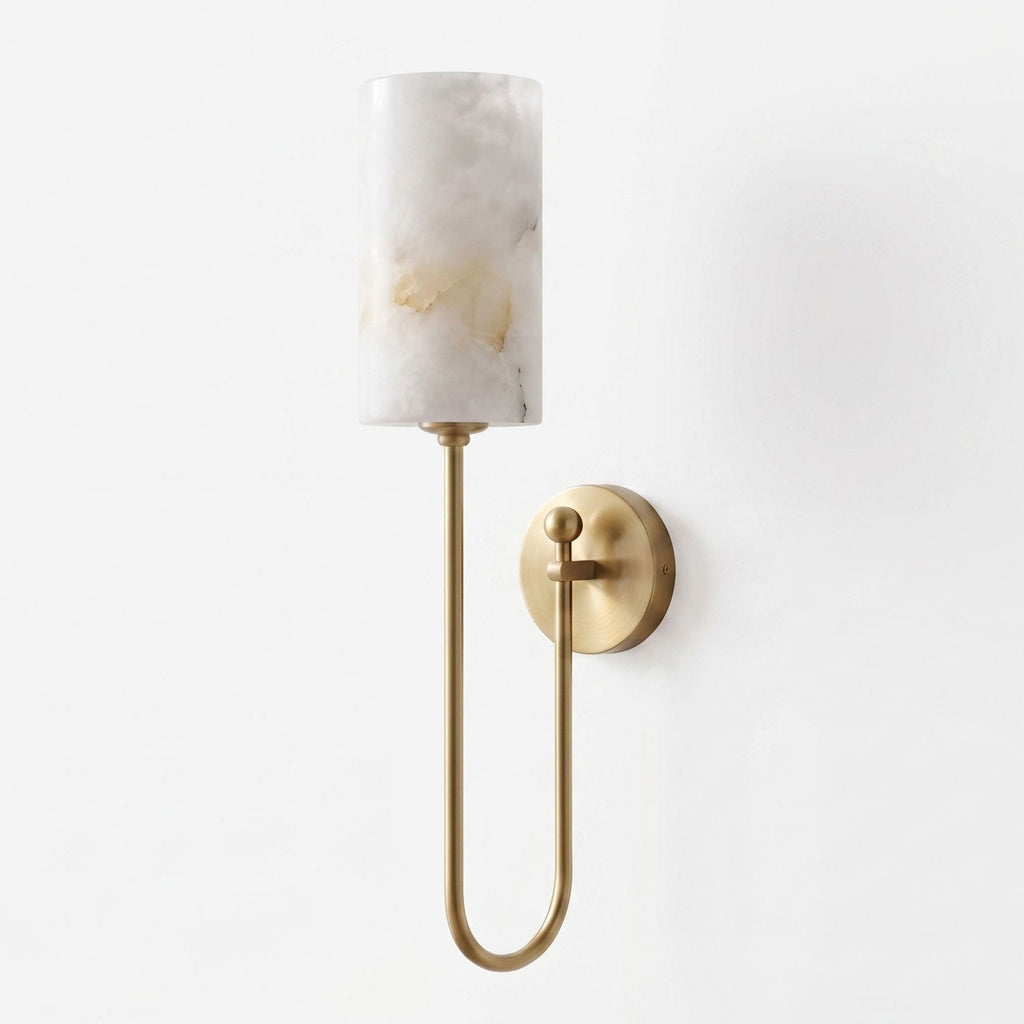 Lariat Alabaster Wall Sconce
