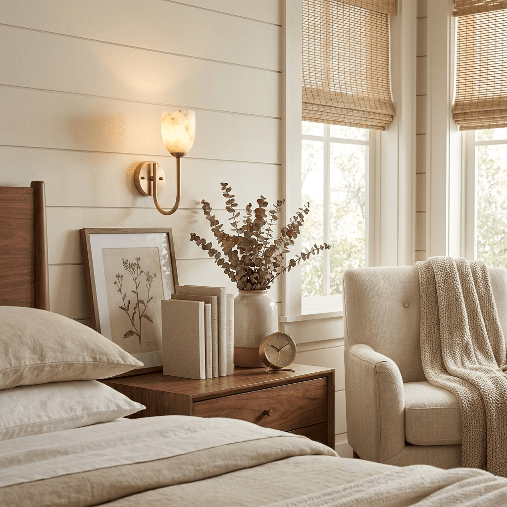 Lowell Alabaster Wall Sconce
