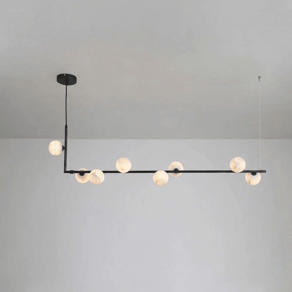 Lunara Alabaster Orb Chandelier