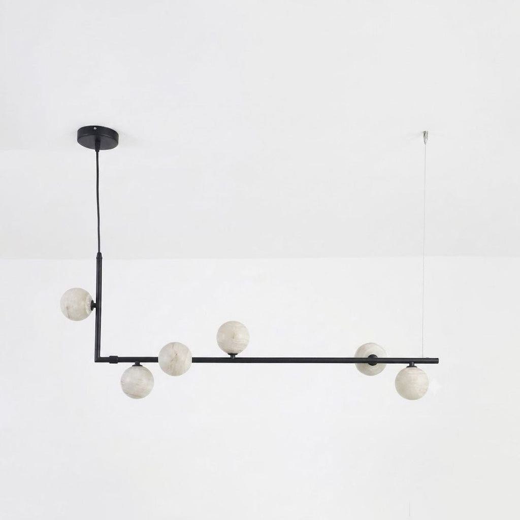 Lunara Alabaster Orb Chandelier