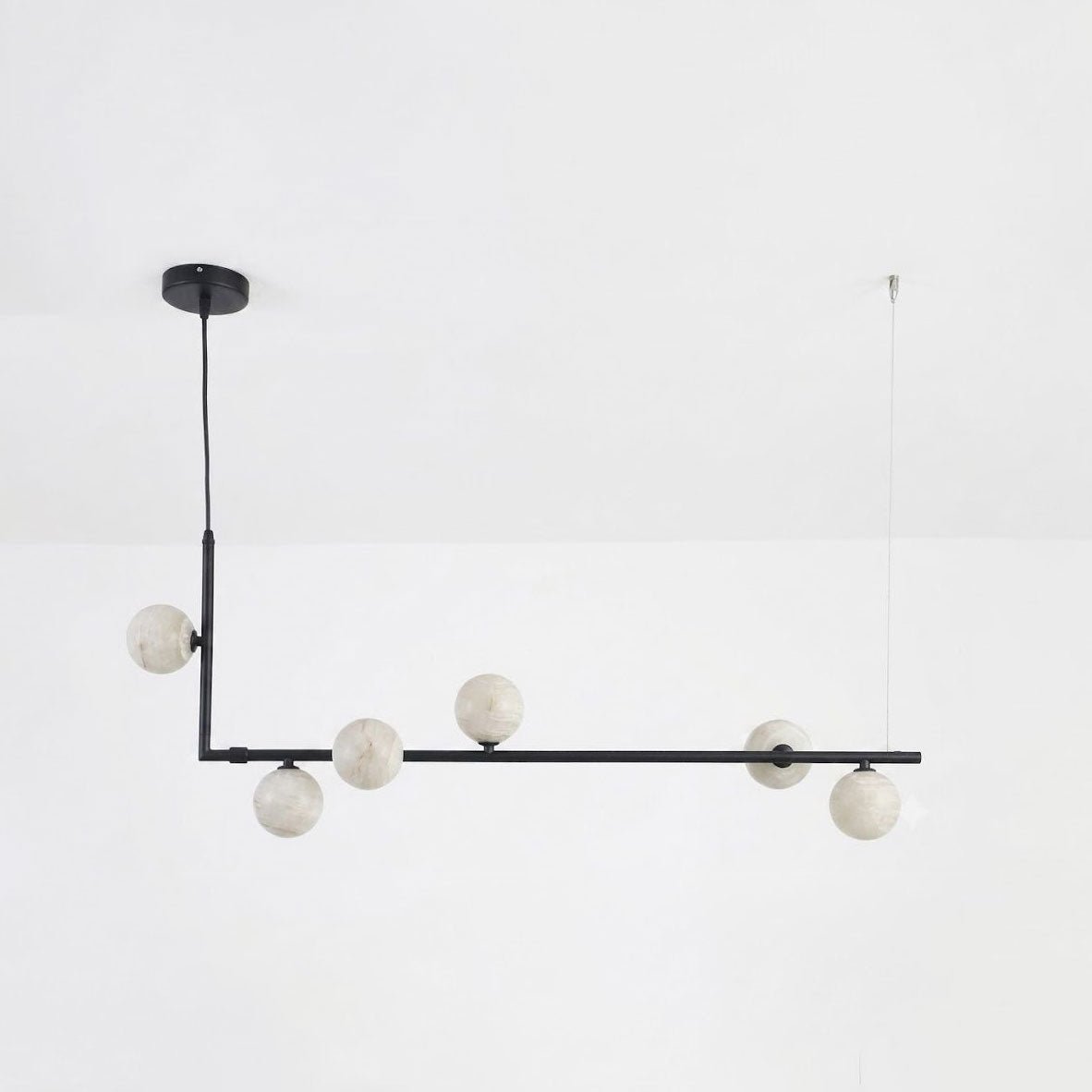 Lunara Alabaster Orb Chandelier