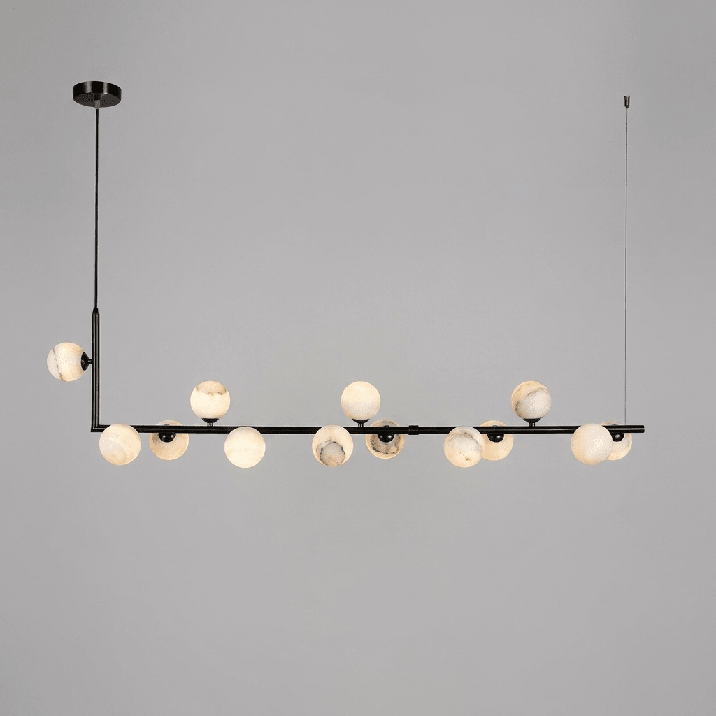 Lunara Alabaster Orb Chandelier
