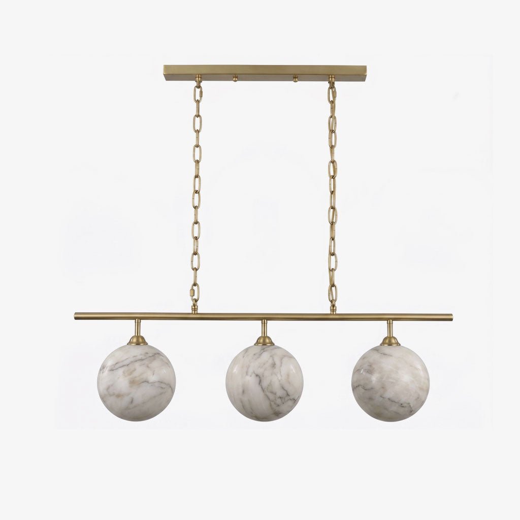 Marbury Alabaster Orb Pendant Lamp