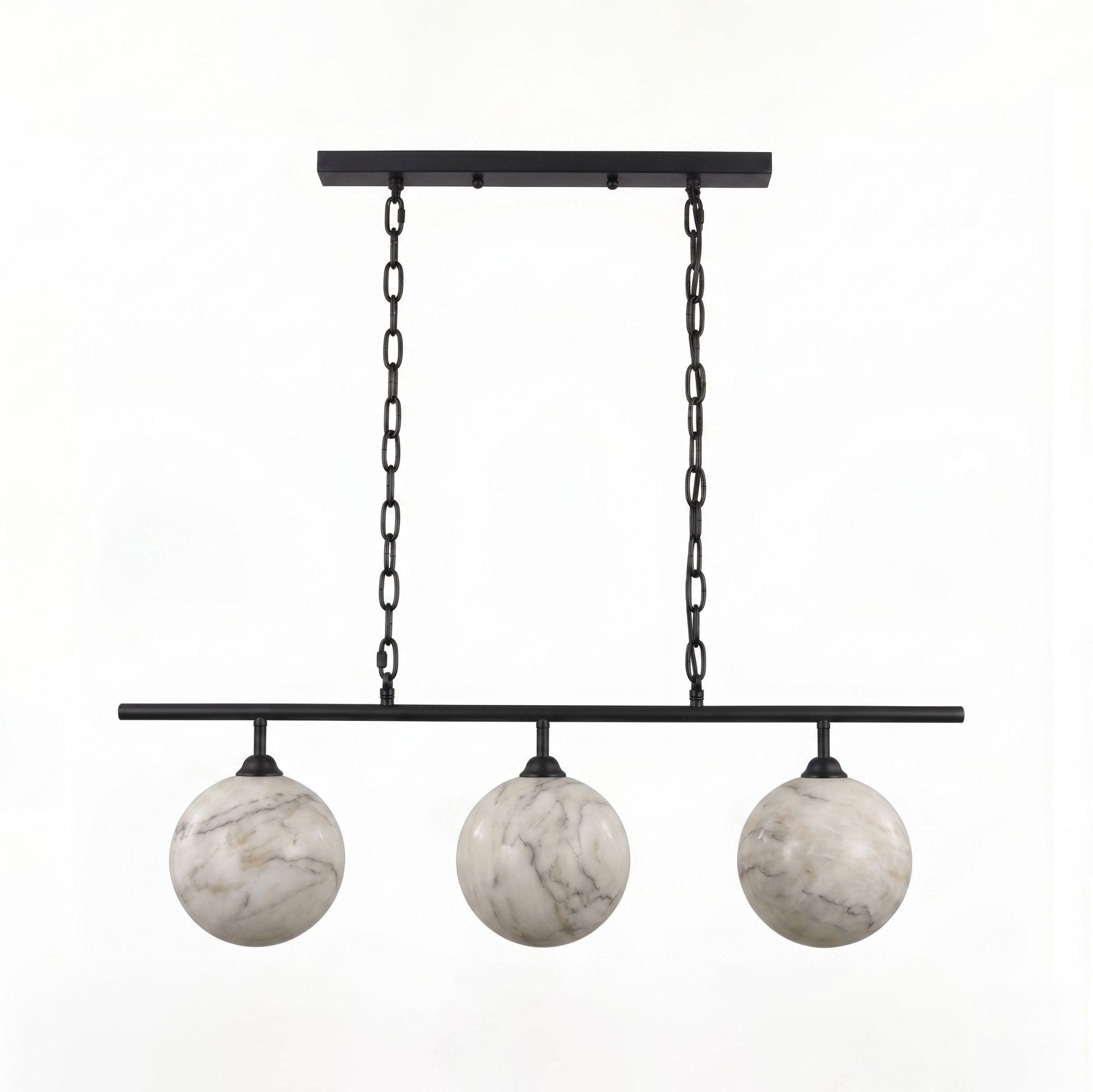 Marbury Alabaster Orb Pendant Lamp