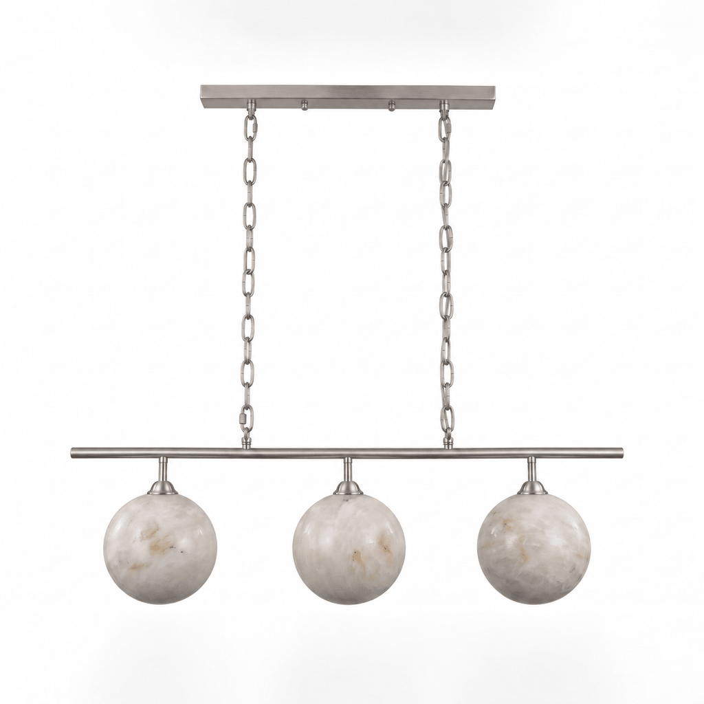 Marbury Alabaster Orb Pendant Lamp