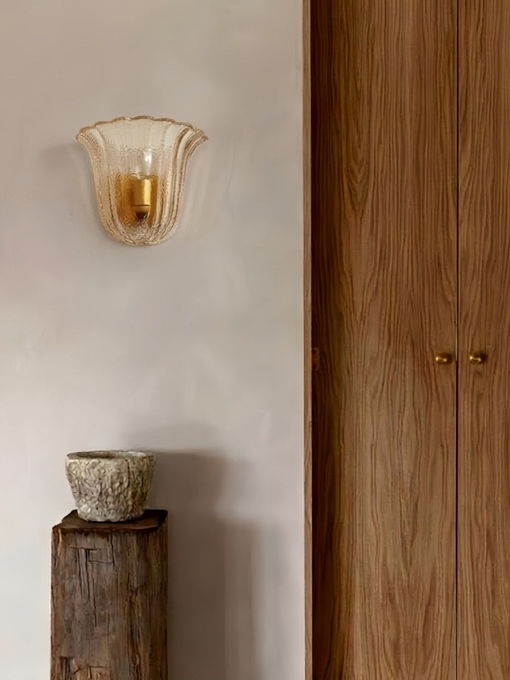 Marigold Fluted Glass Sconce