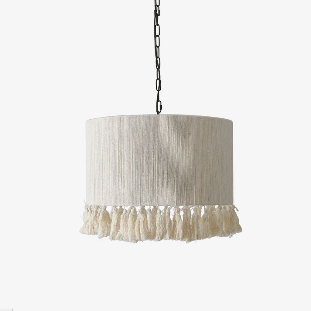Marlow Tasseled Cotton Pendant