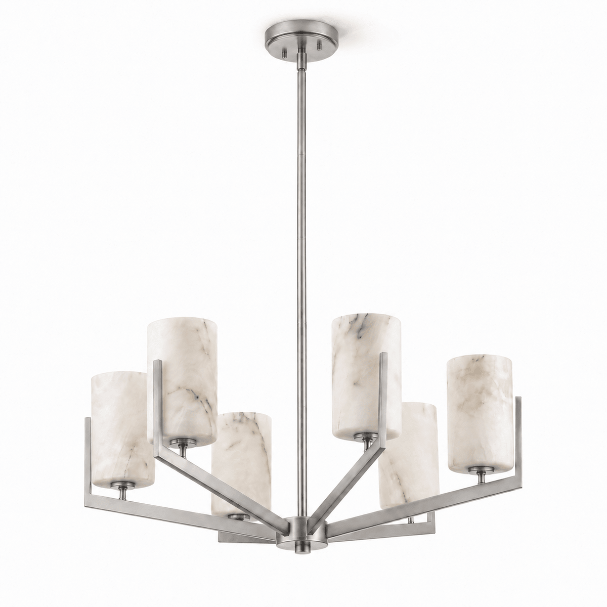 Marlowe Alabaster Star Chandelier