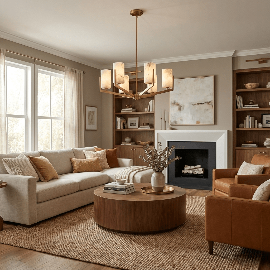 Marlowe Alabaster Star Chandelier