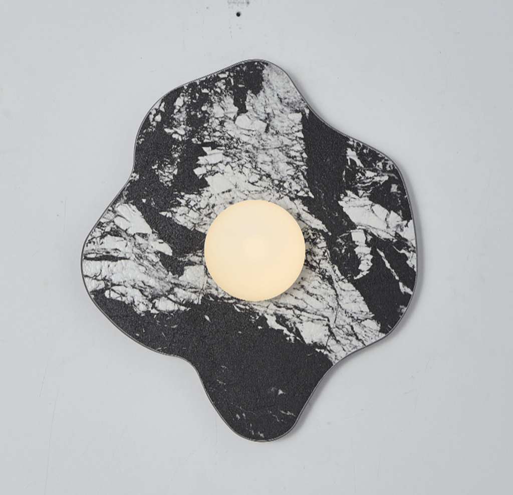 Mavelle Stone Petal Wall Sconce