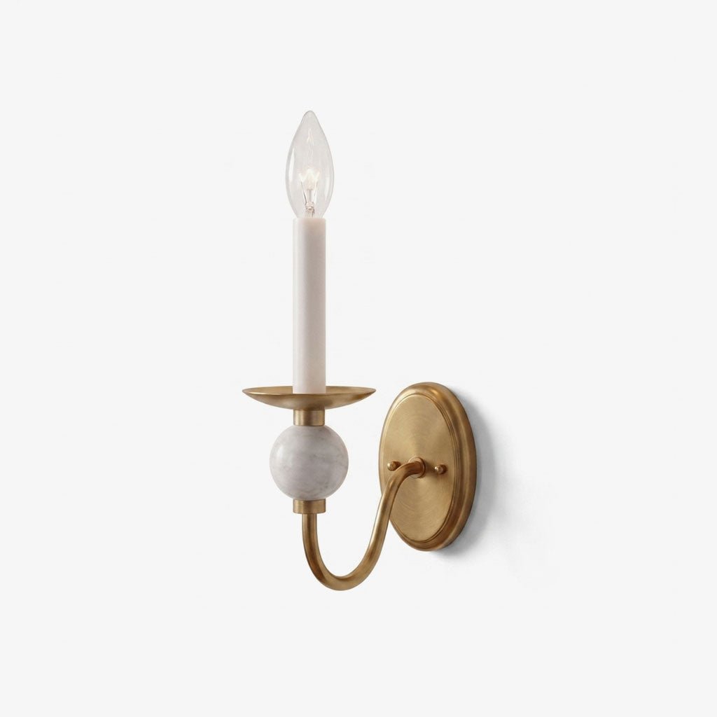 Meander Brass Sconce