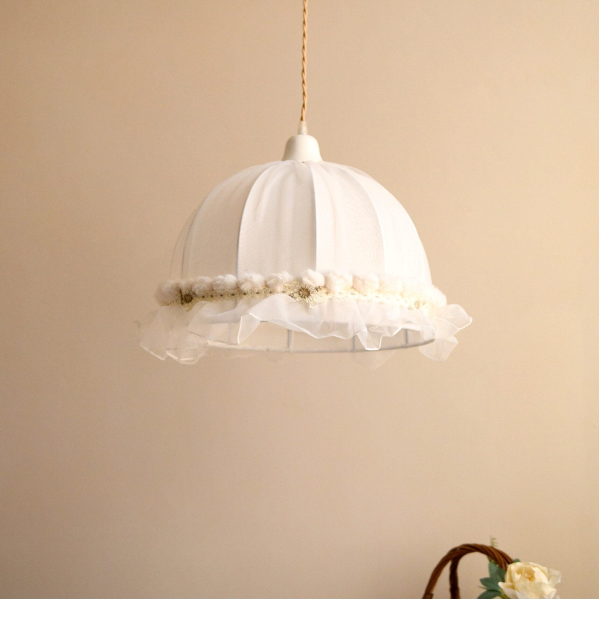 Meringue Dome Pendant Light
