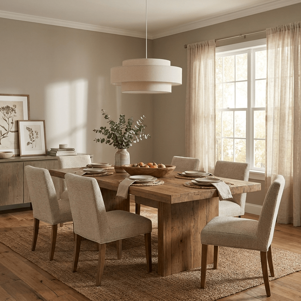 Mesa Tiered Linen Pendant Lamp