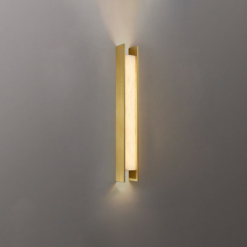 Nivora Alabaster Linear Wall Sconce