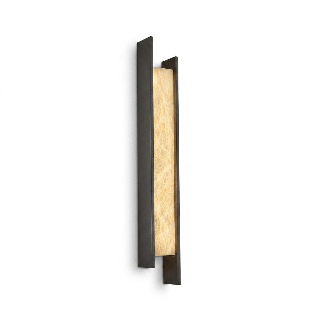 Nivora Alabaster Linear Wall Sconce