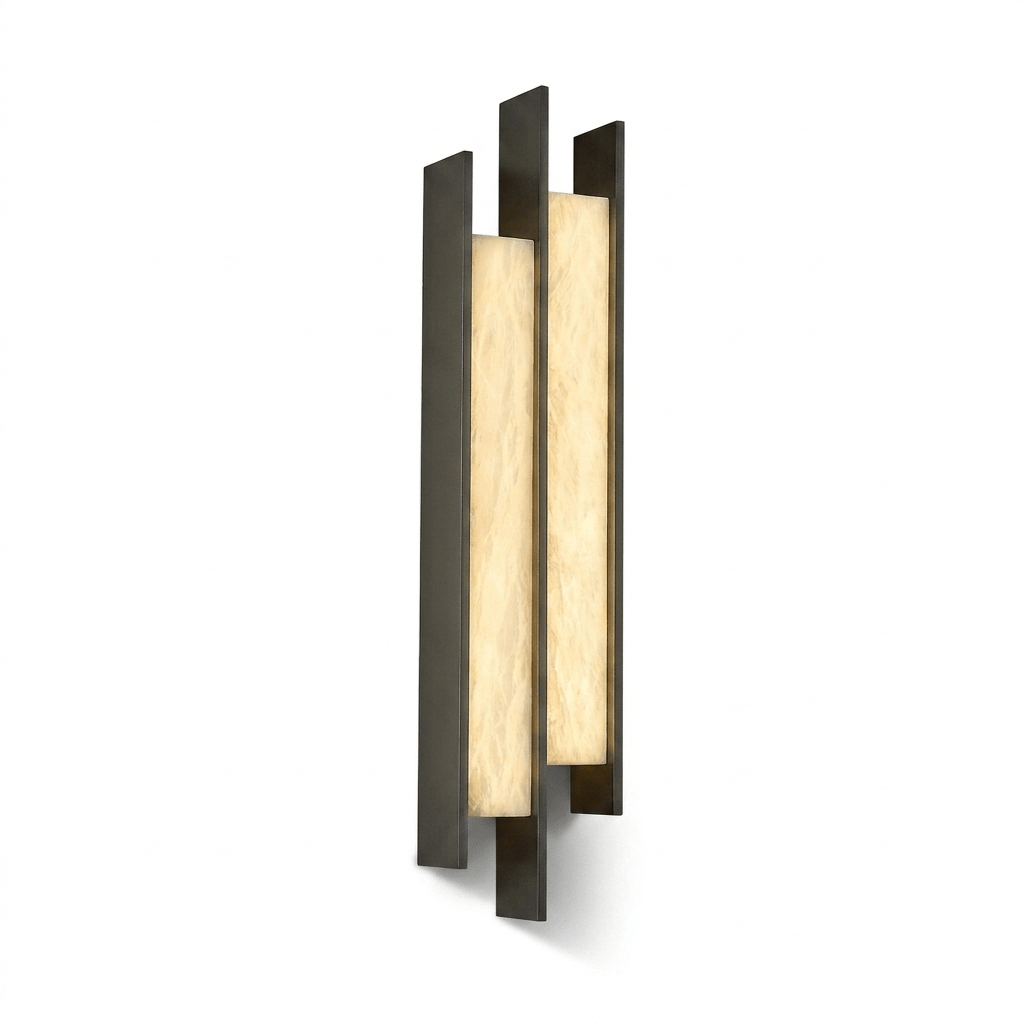 Nivora Alabaster Linear Wall Sconce
