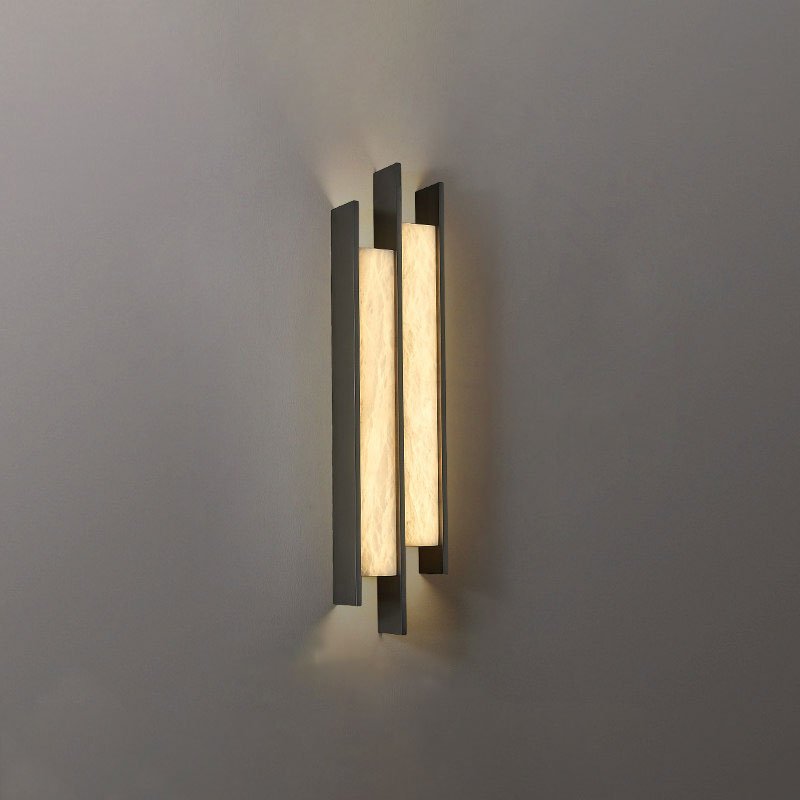 Nivora Alabaster Linear Wall Sconce