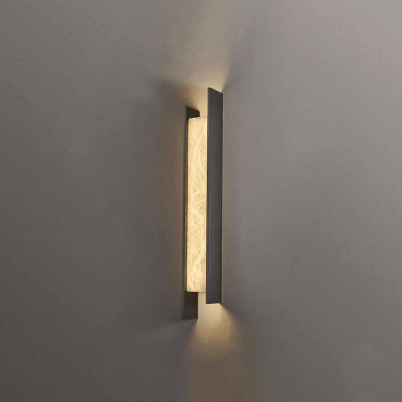 Nivora Alabaster Linear Wall Sconce
