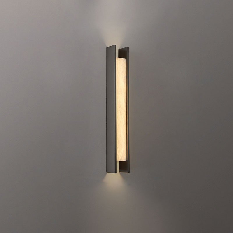 Nivora Alabaster Linear Wall Sconce