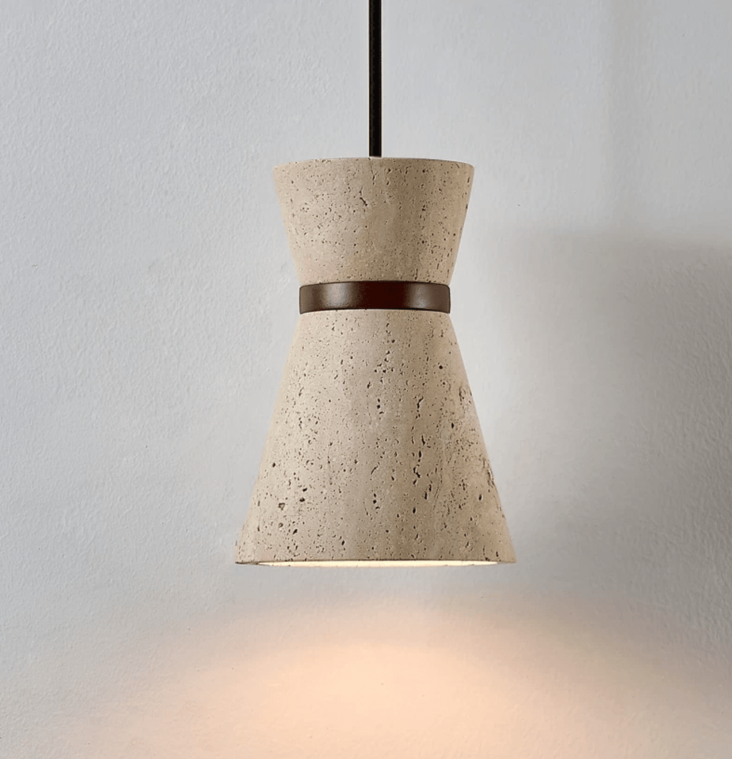 Orvella Travertine Pendant Light