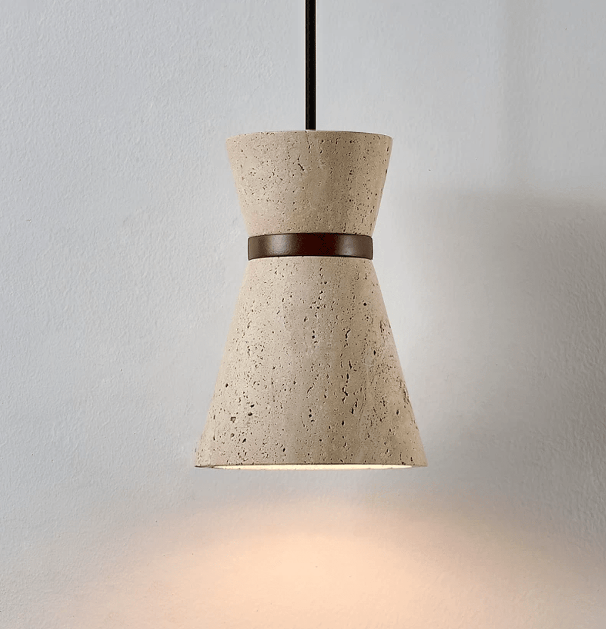 Orvella Travertine Pendant Light