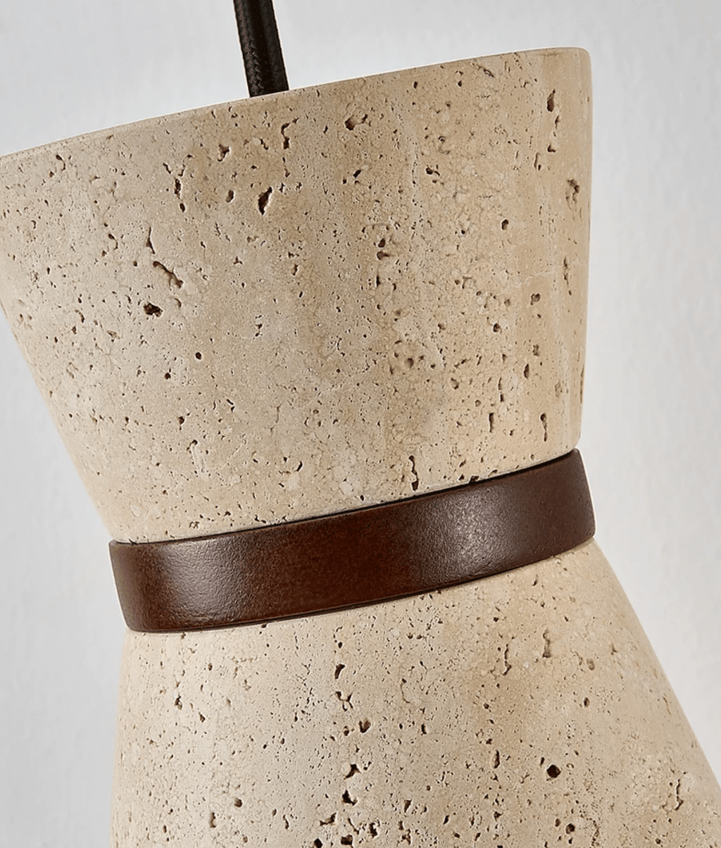 Orvella Travertine Pendant Light