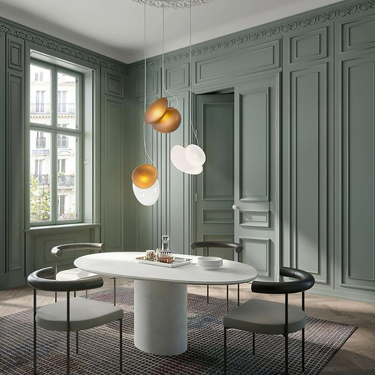 Frosted Glass Pendant Light