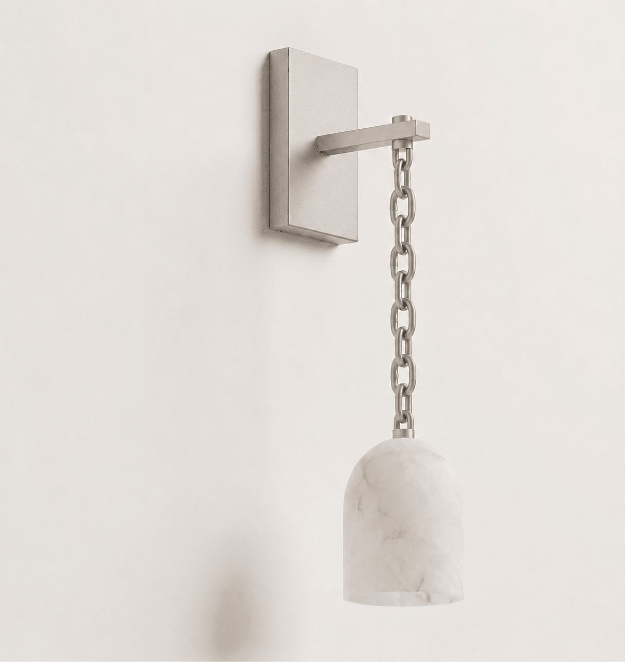 Pendulum Alabaster Wall Sconce
