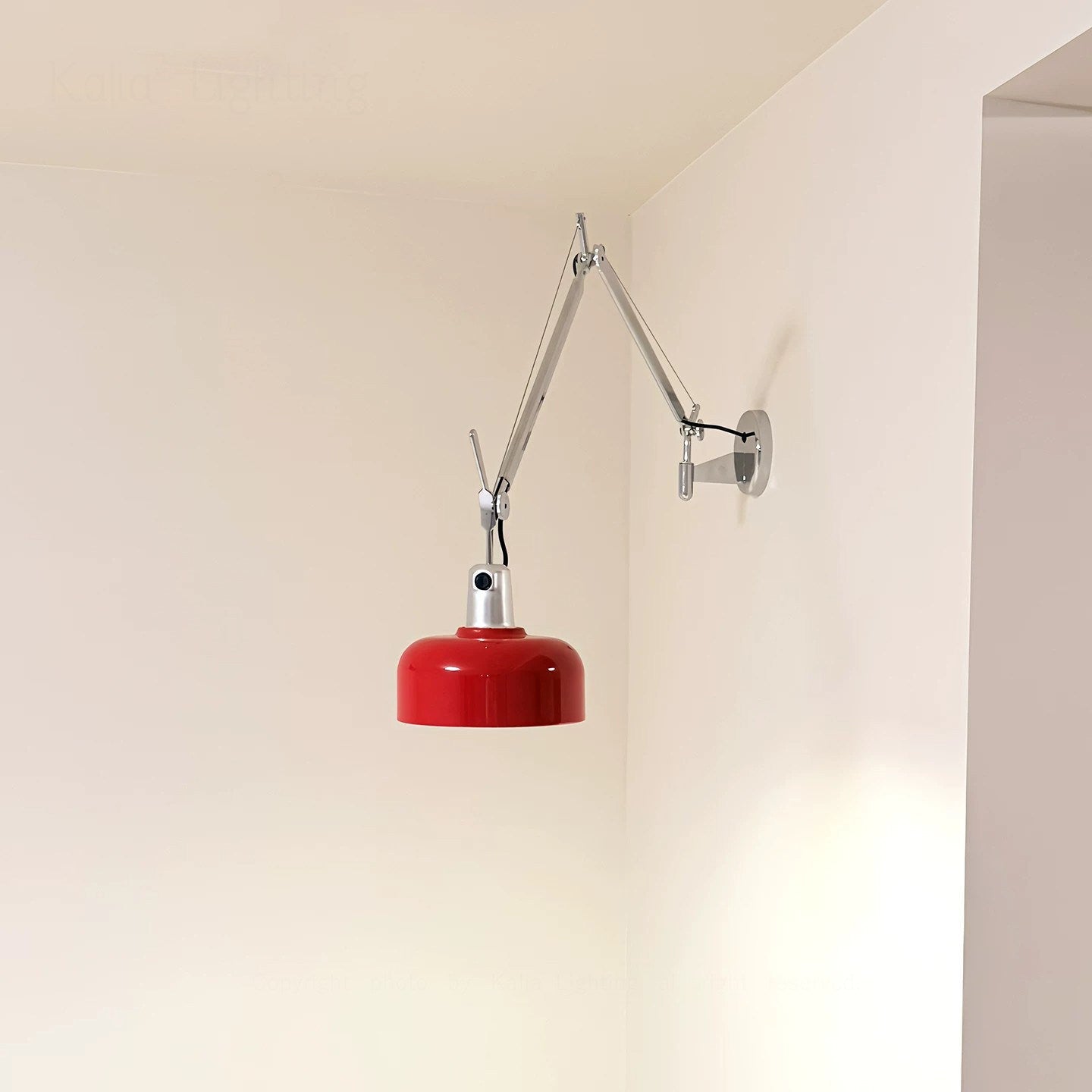 Pivot Hardwired Swing-Arm Wall Lamp