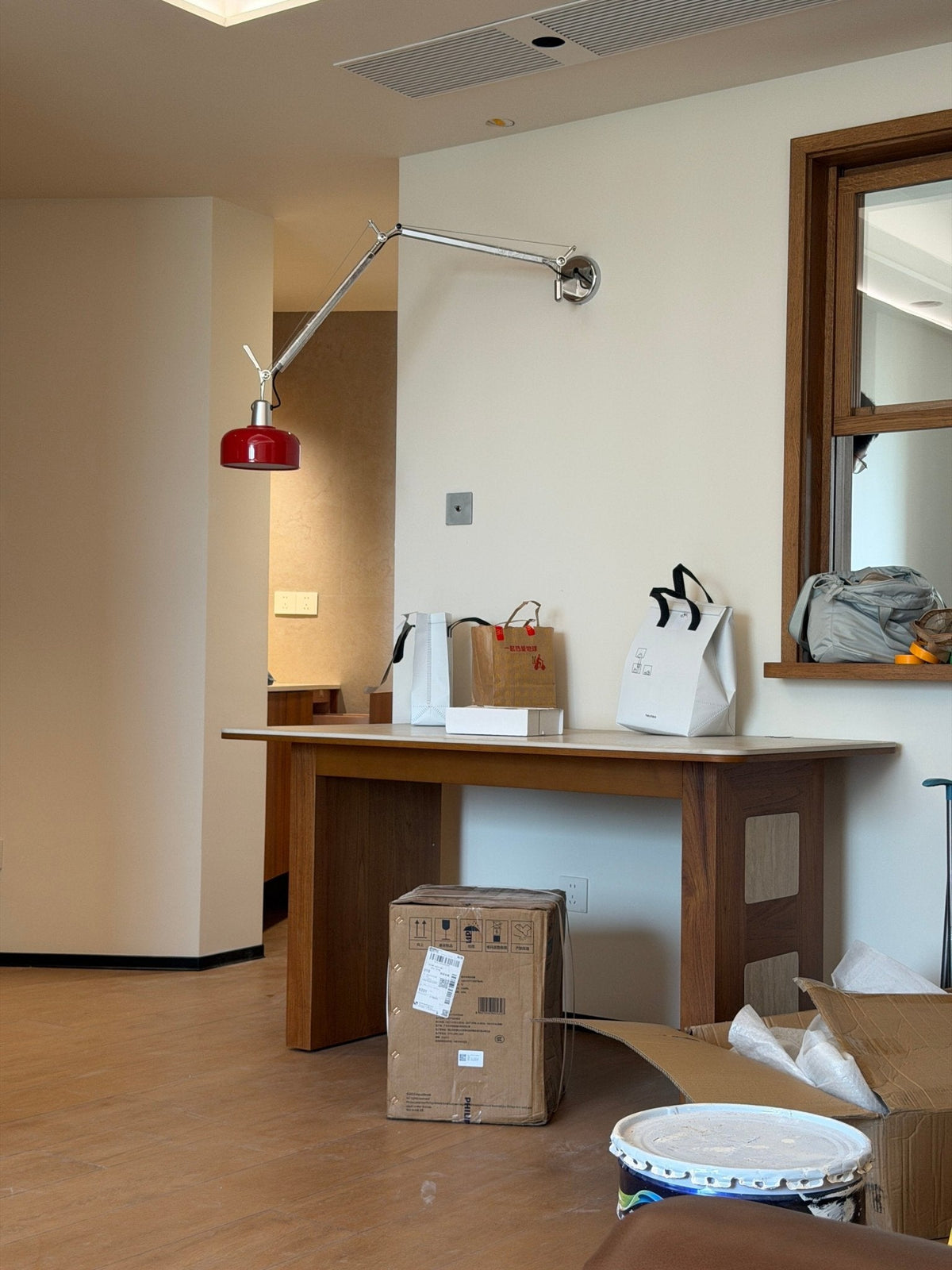 Pivot Hardwired Swing-Arm Wall Lamp