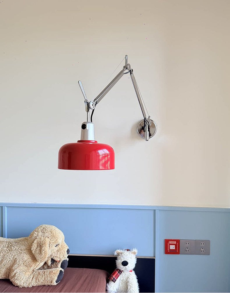 Pivot Hardwired Swing-Arm Wall Lamp